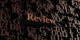 Review - Wooden 3d rendered letters/message